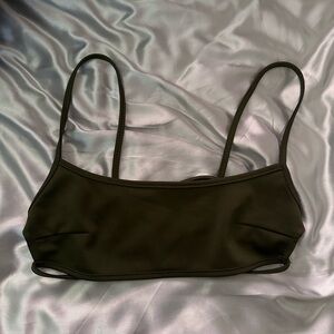 Girls night out shein cropped green